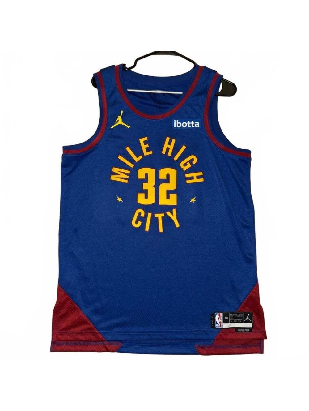 Jordan Denver Nuggets Aaron Gordon #32 City Edition Jersey Size 48